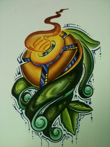 Explore cute halloween tattoo ideas, creative tattoo ideas in Jacksonville, available at Electric Legacy Tattoo