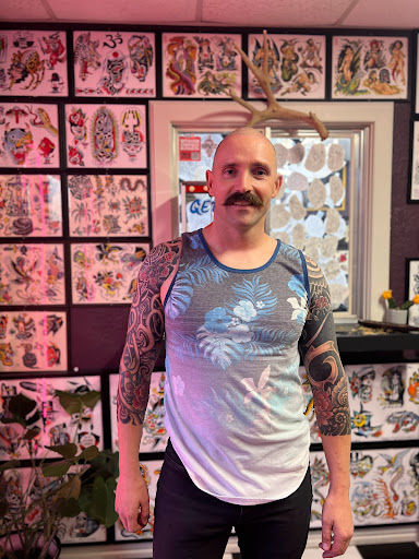 Explore longitude and latitude tattoo ideas, creative tattoo ideas in Georgetown, available at Iron Rite Tattoo South