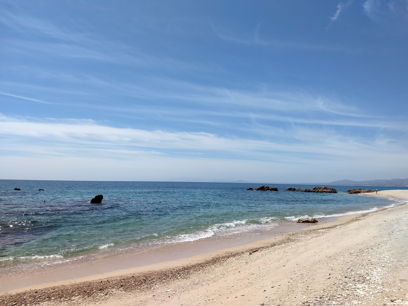 Playa Palo Blanquito'in fotoğrafı turkuaz saf su yüzey ile