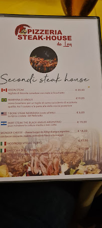 Ristorante Steak-House da Lory à Milan menu