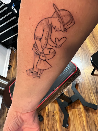 Explore aztec chest tattoo ideas, creative tattoo ideas in Bethlehem, available at Broad Street Tattoo Parlour