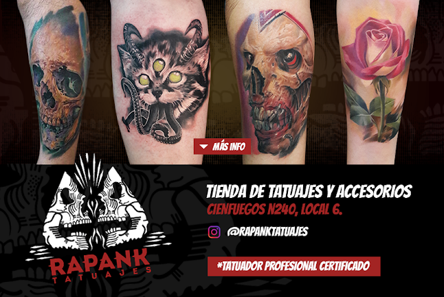 Tienda Rapank Tatuajes - La Serena