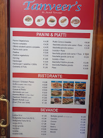 Carte du Tanveer's Kebab à Massa