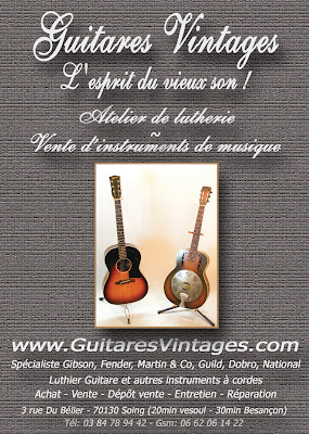 Guitares Vintages à Soing-Cubry-Charentenay