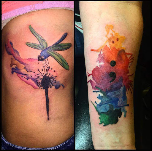 Explore poseidon tattoo ideas, creative tattoo ideas in Savannah, available at Tatlyfe Studios