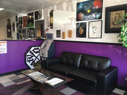 Explore cannabis tattoo ideas, creative tattoo ideas in Denver, available at Nocturnal Tattoo 2