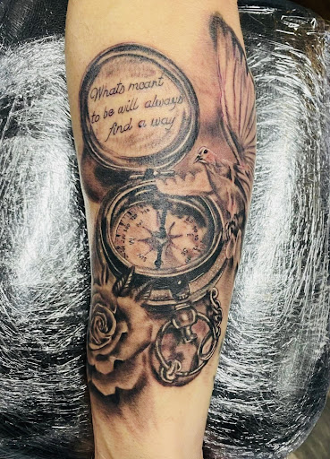 Explore ideas to fill in tattoo gaps, creative tattoo ideas in Warner Robins, available at Untold Pain Tattoo Studio