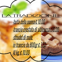 Menu du Re Sole à San Biagio di Callalta