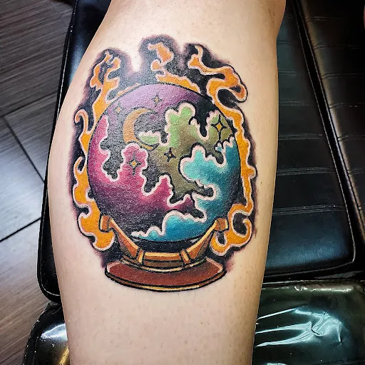 Explore superhero tattoo ideas, creative tattoo ideas in Riverside, available at Darkstar Tattoo CA