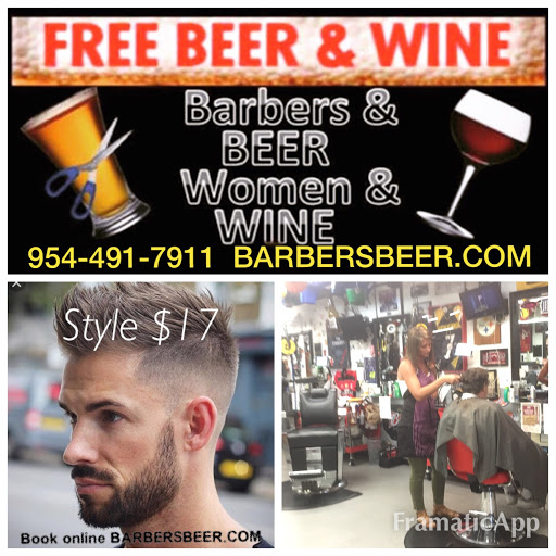 Barber Shop «Barbers & Beer Barbershop», reviews and photos, 1750 E Commercial Blvd, Fort Lauderdale, FL 33334, USA