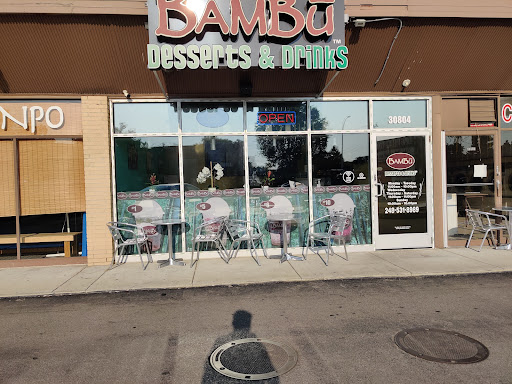 Coffee Shop «Bambu Desserts & Drinks Madison Heights», reviews and photos, 30804 John R Rd, Madison Heights, MI 48071, USA