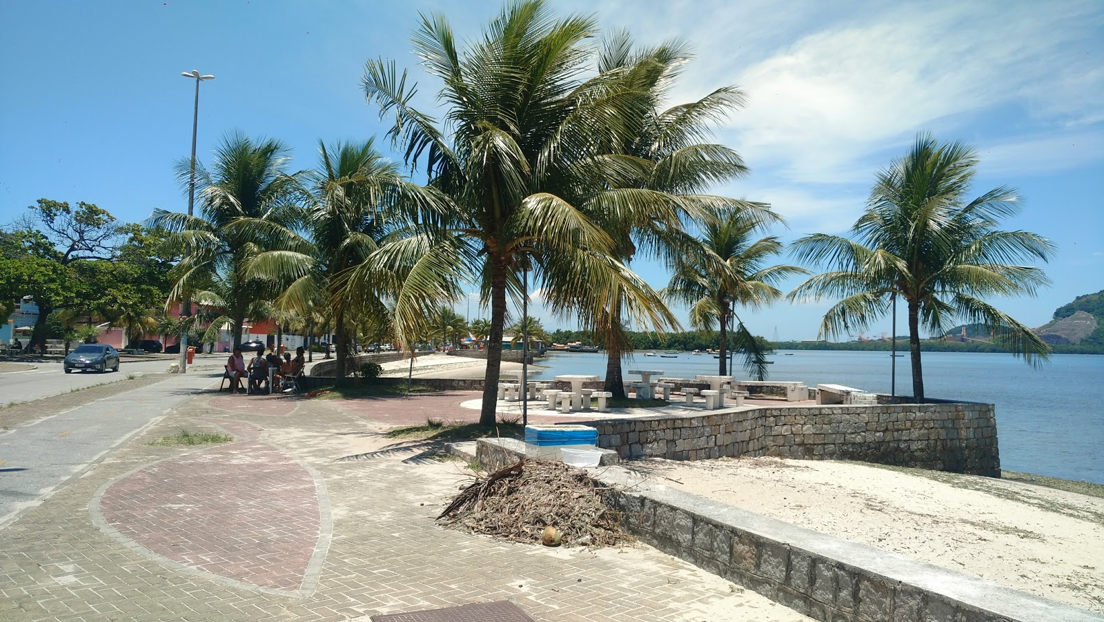 Fotografie cu Praia de Coroa Grande cu nivelul de curățenie înalt