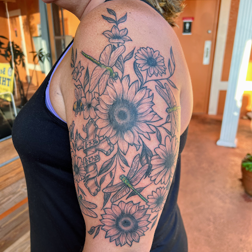 Explore haunted tattoo ideas, creative tattoo ideas in Fort Myers Beach, available at Paradise Tattoo