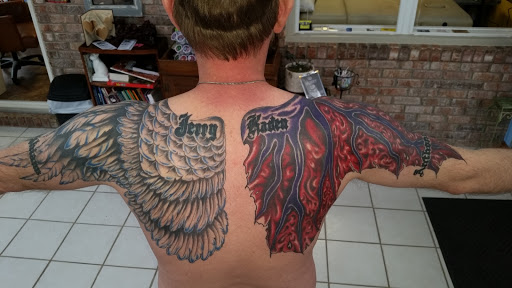 Explore simple dragon tattoo ideas, creative tattoo ideas in Greencastle, available at Castle City Tattoo, LLC