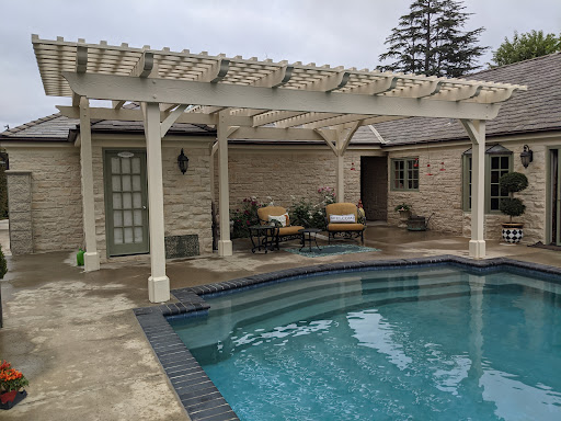 Wood Pergolas & Patio Covers Mission Viejo With Blue Knight