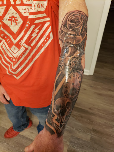 Explore blink 182 tattoo ideas, creative tattoo ideas in Tupelo, available at Primal Ink Tattoo Studio