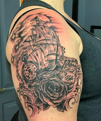 Explore transgender tattoo ideas, creative tattoo ideas in Orangevale, available at Black Rose Tattoo & Body Piercing