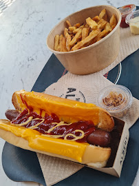 Hot-dog du Restaurant Monsieur Albert Bordeaux - n°8