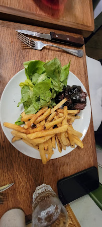 Steak frites du Restaurant français Poulette à Paris - n°13