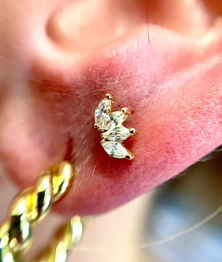 Explore seinfeld tattoo ideas, creative tattoo ideas in Orange, available at Symbiosis Body Piercing