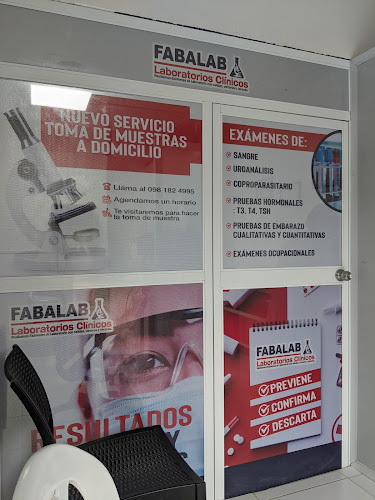 Opiniones de LABORATORIO CLÍNICO FABALAB en Simón Bolívar - Laboratorio
