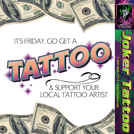 Tattoo and Piercing Shop «Joker Tattoo Supplies», reviews and photos, 650 S Bridge St, Visalia, CA 93277, USA