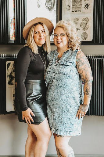 Explore sticker tattoo ideas, creative tattoo ideas in Rensselaer, available at A Vita Tattoo