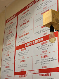 All'Antico Vinaio à Rome menu