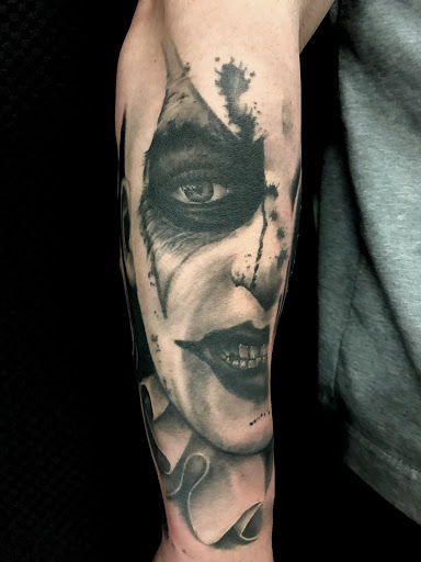 Explore railroad tattoo ideas, creative tattoo ideas in Ottawa, available at Forever Inked Tattoo Company