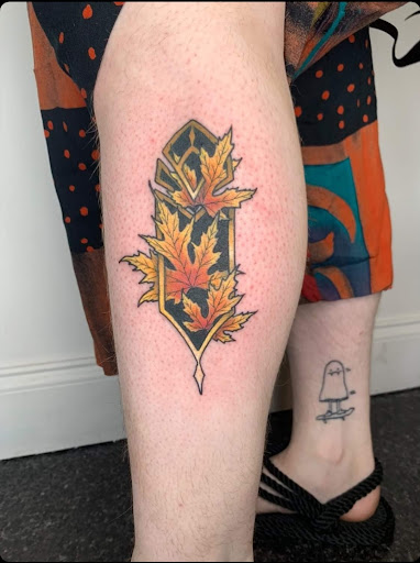 Explore golf tattoo ideas for men, creative tattoo ideas in Savannah, available at Riverside Tattoo Parlor