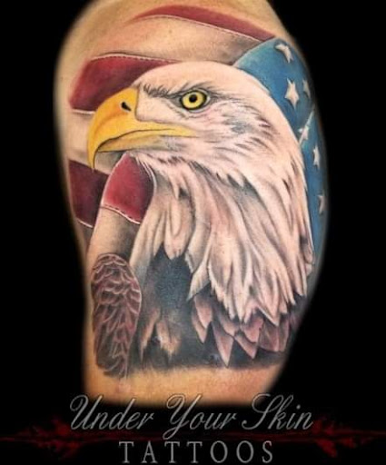 Explore elephant tattoos ideas, creative tattoo ideas in Green Cove Springs, available at Under Your Skin Tattoos