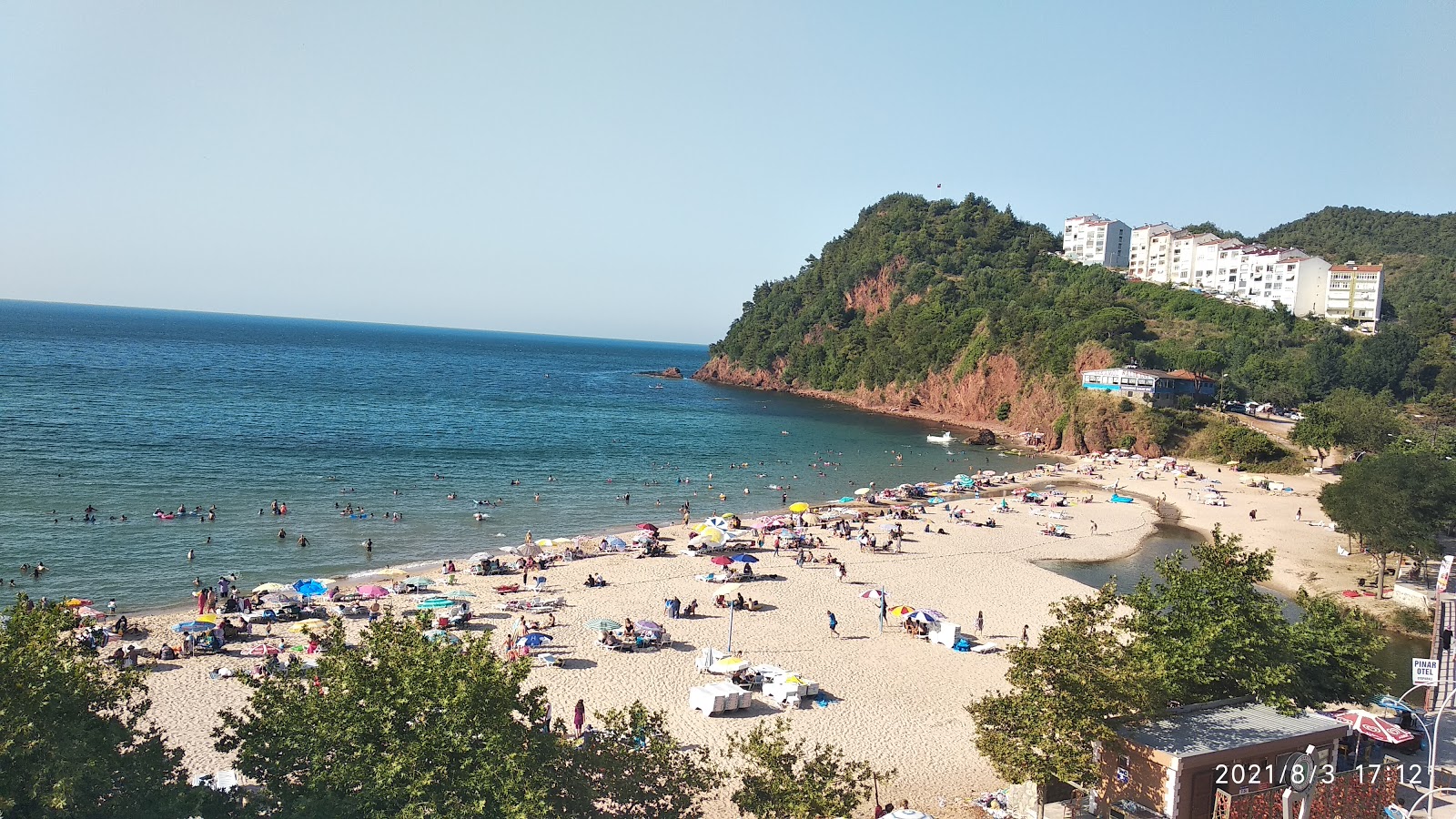 Fotografie cu Cakraz Plaji - locul popular printre cunoscătorii de relaxare