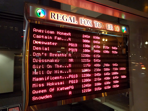Movie Theater «Regal Cinemas Fox Tower 10», reviews and photos, 846 SW Park Ave, Portland, OR 97205, USA
