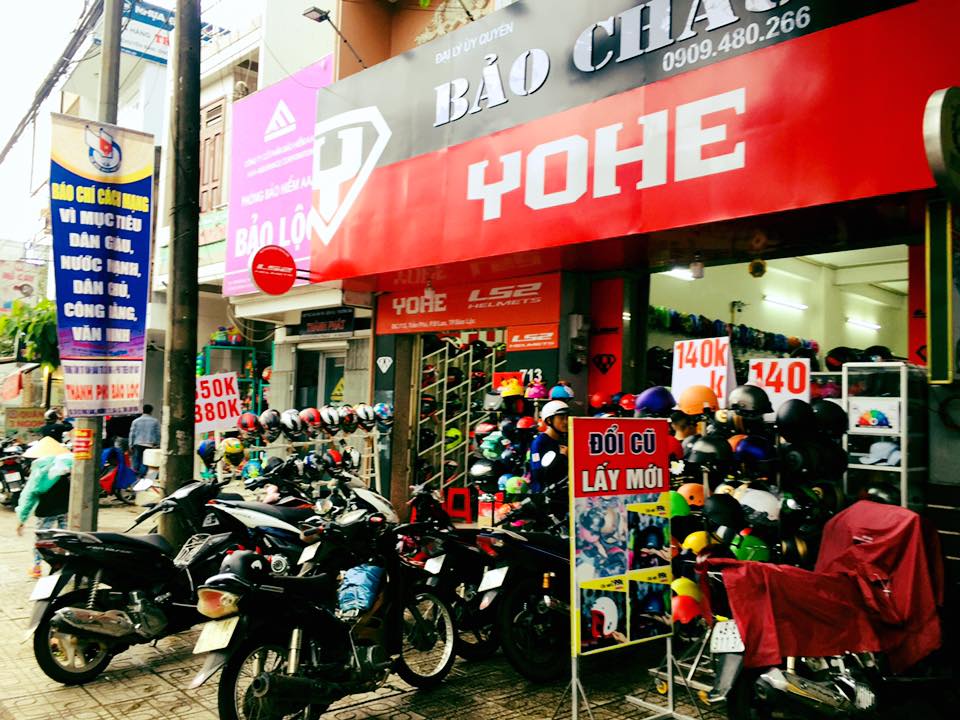 Bảo Châu - Mũ bảo hiểm 34, Fullface (Yohe, LS2, Royal, Bulldog, Givi ..)