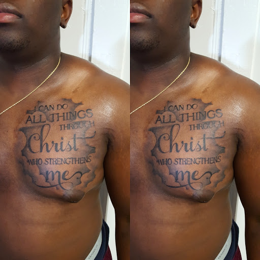 Explore valentine tattoo ideas, creative tattoo ideas in Albany, available at Tat Jones Ruthless Tattoos L.L.C.