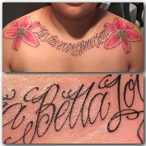 Explore jason name tattoo ideas, creative tattoo ideas in Redlands, available at Reflect Tattoo Studio