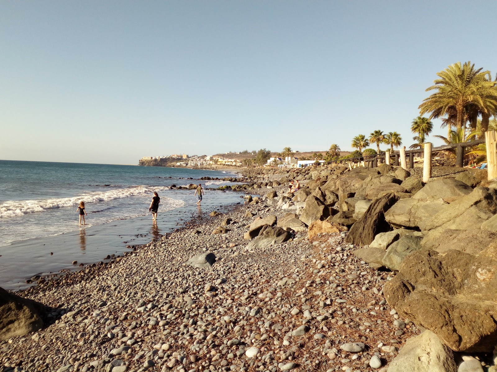 Foto van Playa de Tarajalillo met hoog niveau van netheid