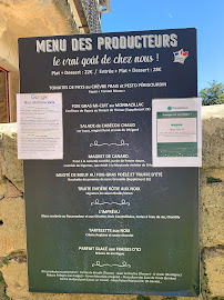 Restaurant Restaurant L'Ô-Berge à Montignac-Lascaux (le menu)