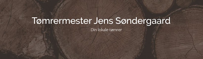 Tømrermester Jens Søndergaard