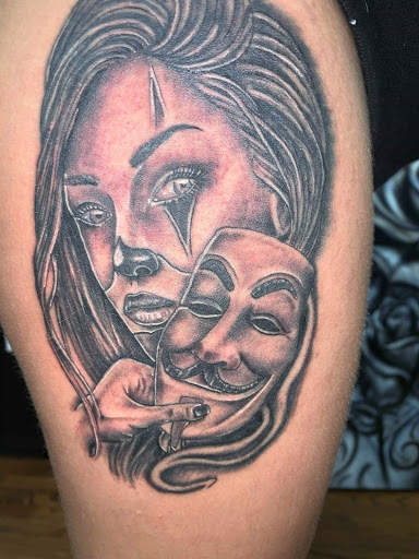 Explore mom name tattoo ideas for guys, creative tattoo ideas in Denver, available at 5280 INK