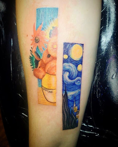 Explore apollo tattoo ideas, creative tattoo ideas in Houston, available at RS3 Studios
