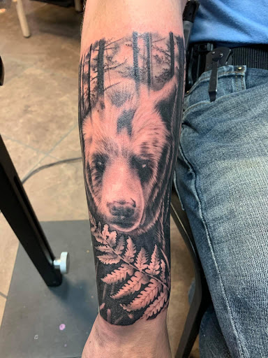 Explore female memorial tattoo ideas, creative tattoo ideas in Houma, available at Black Pearl Tattoo Co