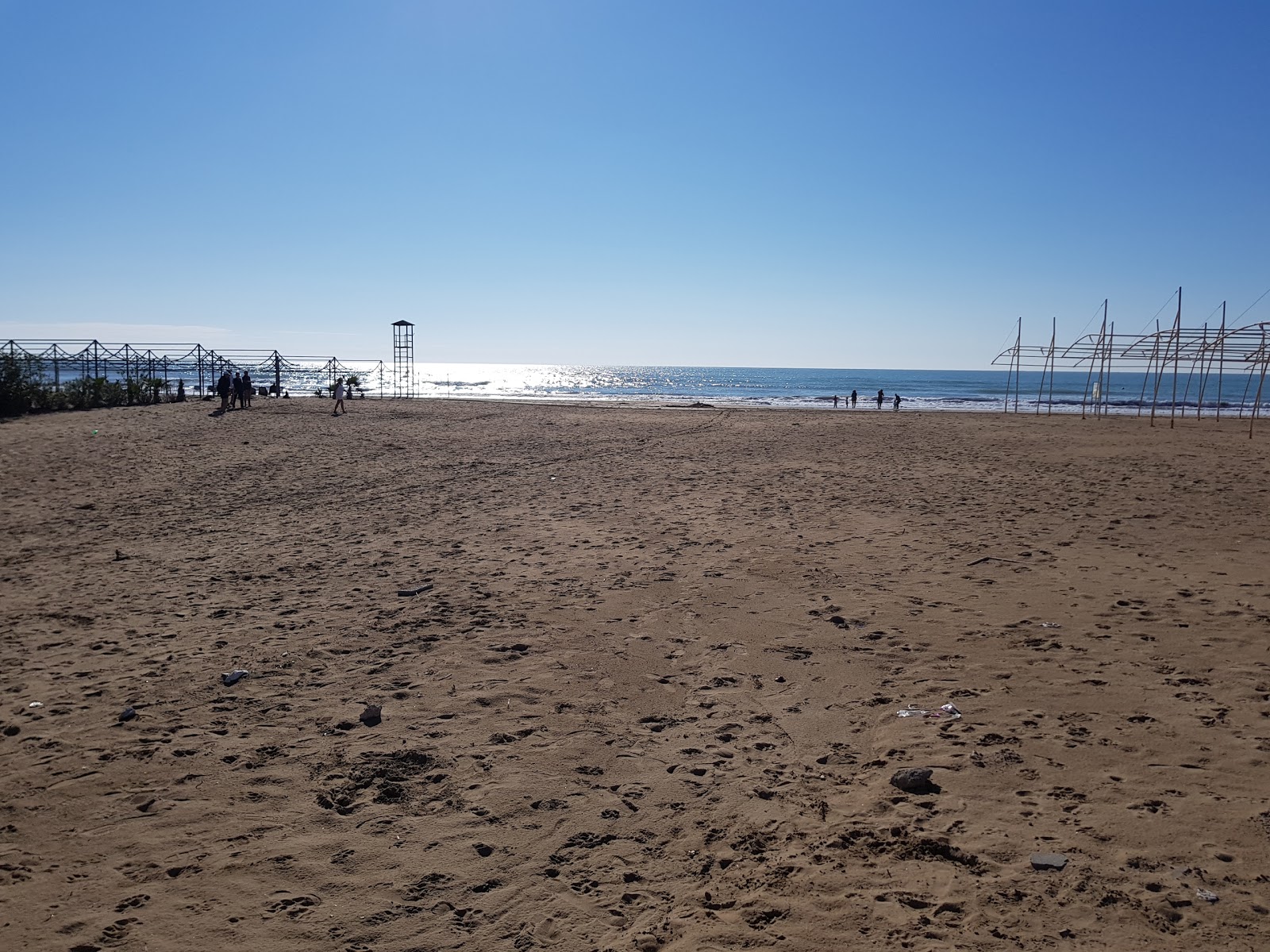 Foto von Evrenseki beach teilweise hotelbereich