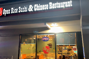open rice sushi and chinese restaurant image