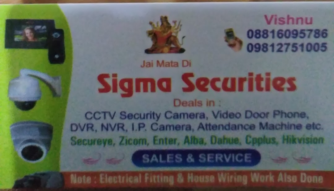 CCTV SIGMA SECURITIES