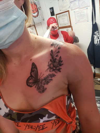 Explore monarch butterfly tattoo ideas, creative tattoo ideas in Elko, available at Custom Tattoos and Body Piercing Studio