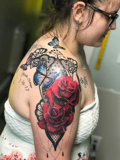 Explore tattoo ideas for women thigh, creative tattoo ideas in Ocala, available at The Tattoo Gallery of Ocala LLC