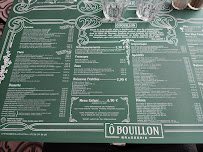 Restaurant français Ô Bouillon à Champigny-sur-Marne - menu / carte