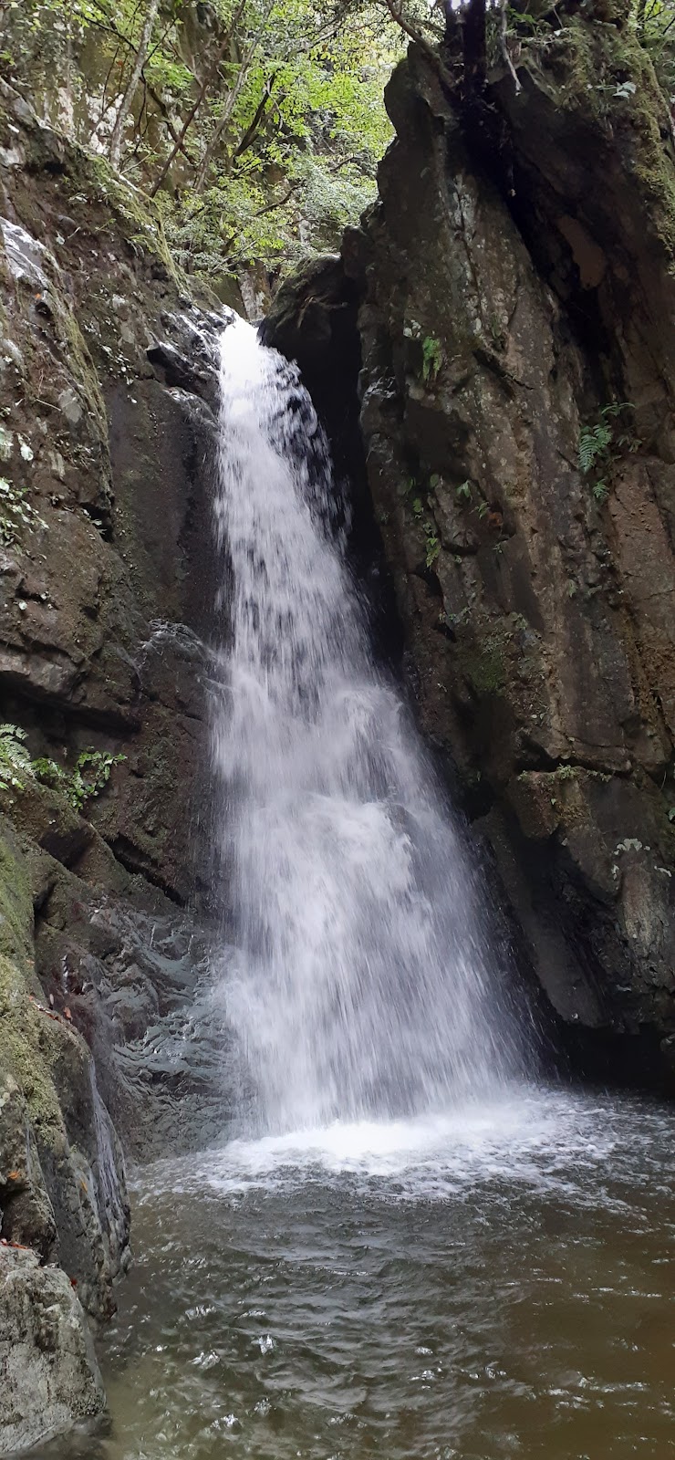 水上の滝「奥滝」