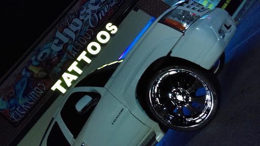 Explore small neck tattoo ideas, creative tattoo ideas in Arlington, available at The Chosen One Ink